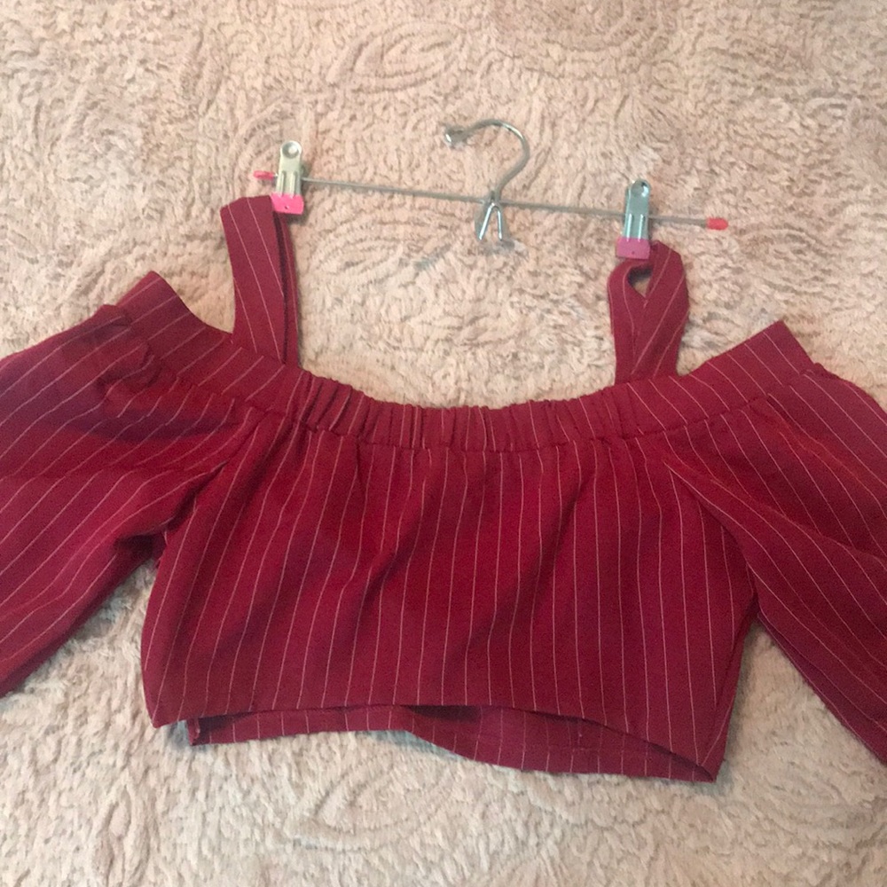 Red two piece - Picture 3 of 5